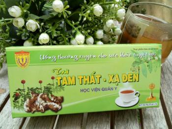 Trà Tam thất Xạ đen HV Quân Y- hỗ trợ tiêu U bướu